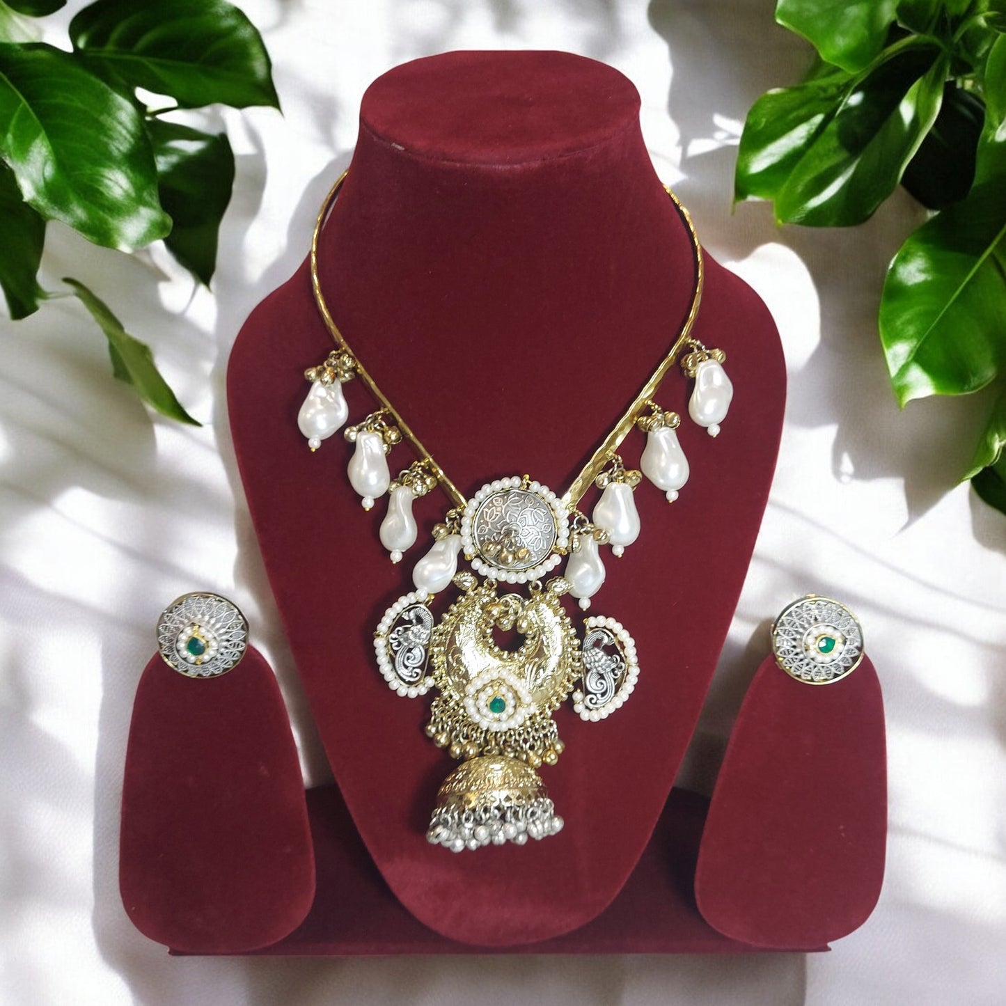 FUSION GOLD PLATED HASLI NECKLACE