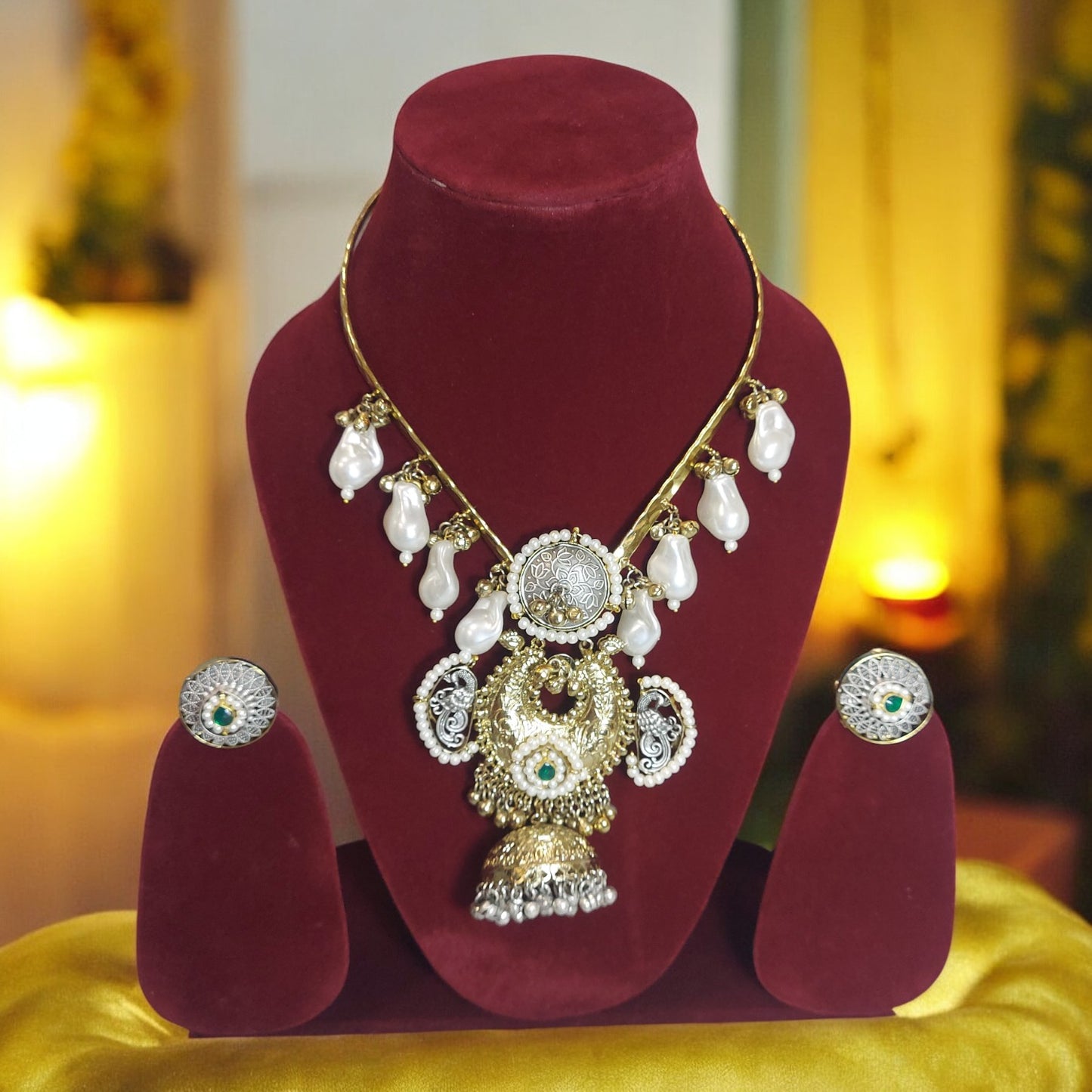 FUSION GOLD PLATED HASLI NECKLACE