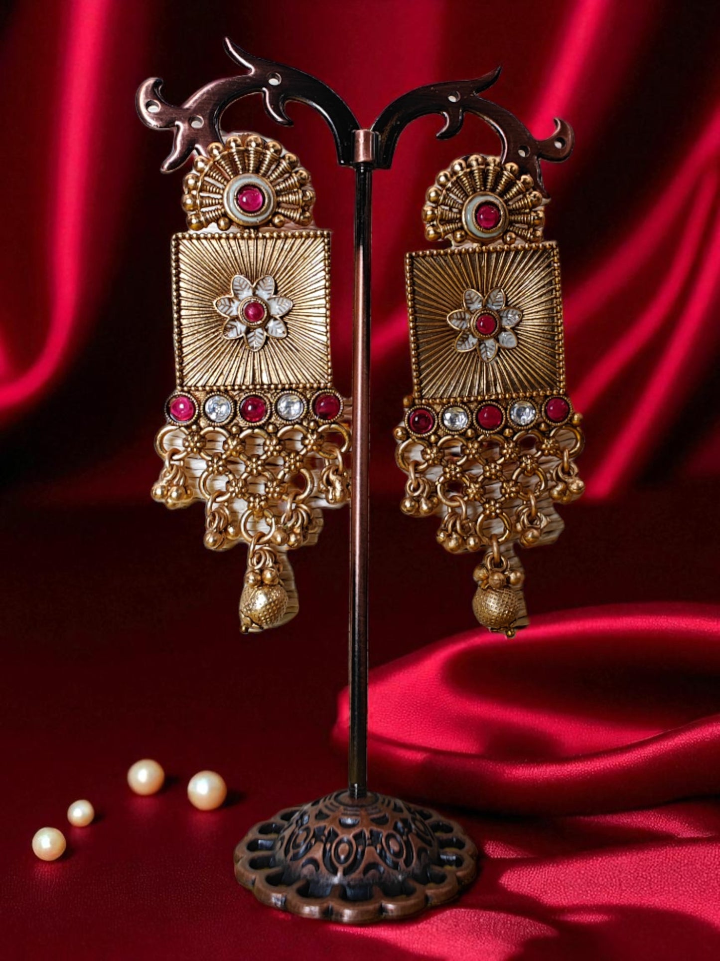 VAISHNAVI RAJWADI NECKLACE SET