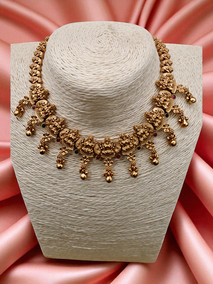 GODDESS LAXMI NECKLACE SET