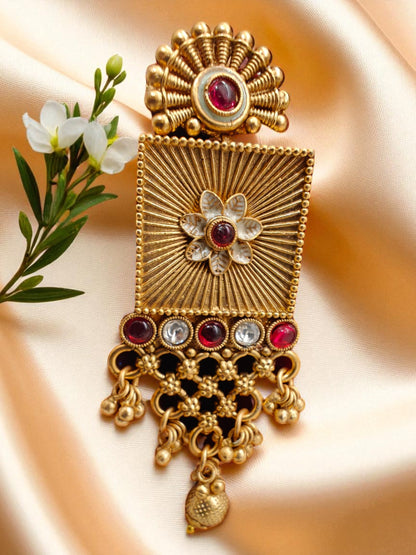 VAISHNAVI RAJWADI NECKLACE SET