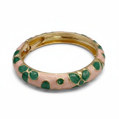 Premium Floral Enamel Bangle
