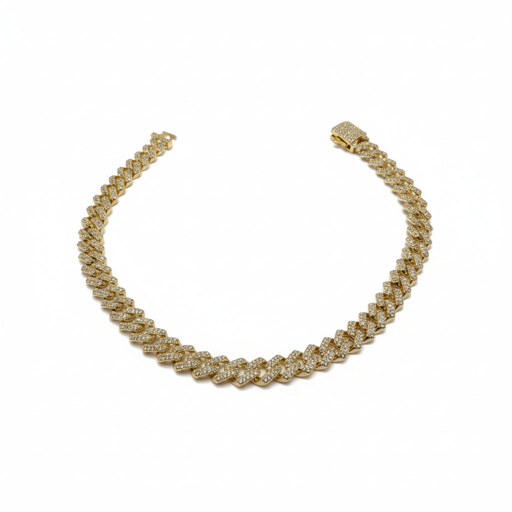 Unisex Cuban Chain Bling Necklace